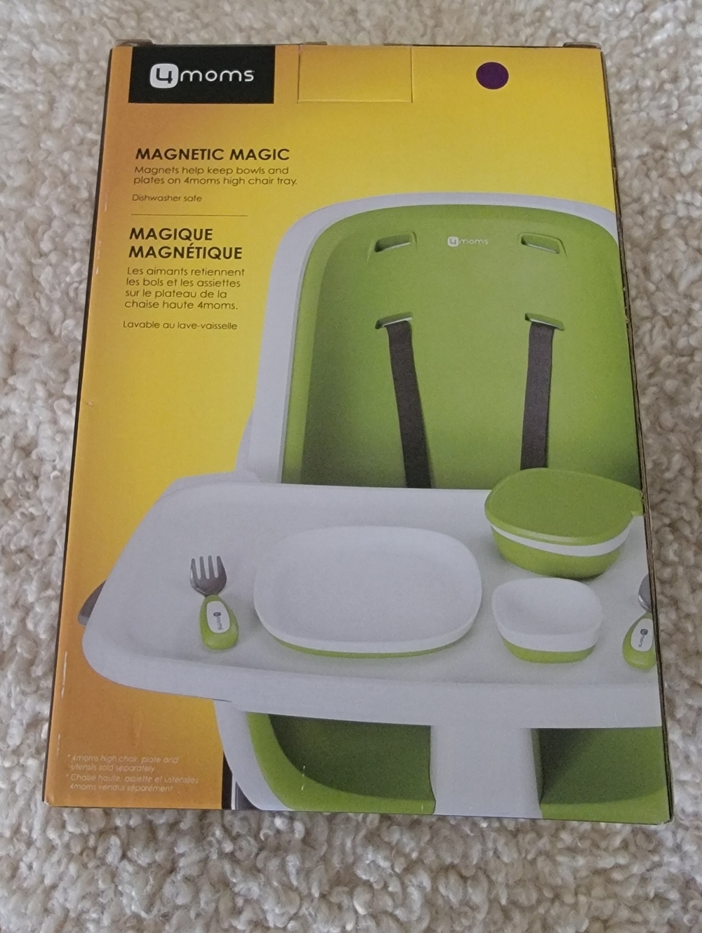 4Moms Magnetic Bowls With Lids